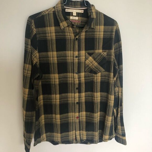 Herencia Argentina button down flannel L, no flaws - Picture 2 of 10